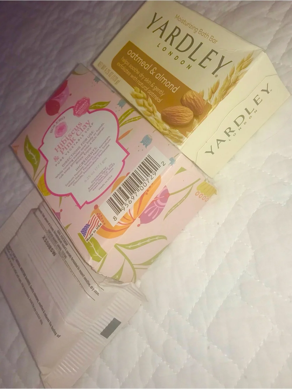 Lot of 3 Yardley Body Shop Full Size Soaps New in Package